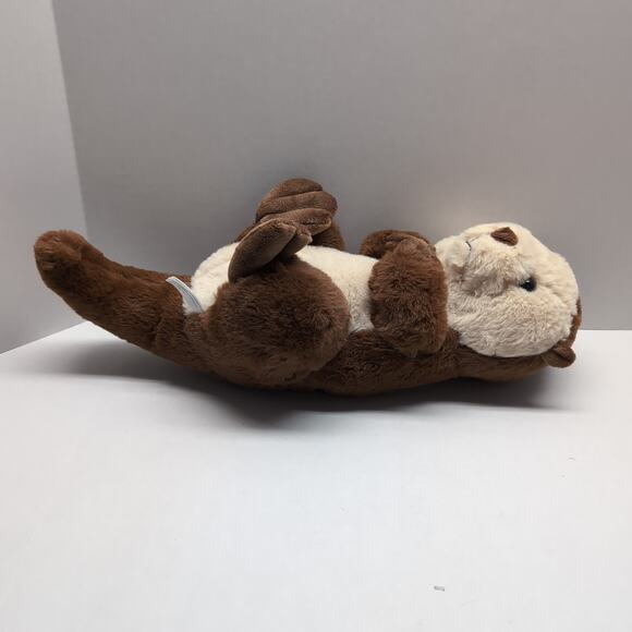 Toy Factory Justin Otter Plush Stuffed Animal 2022 Brown Tan 18" - Picture 4 of 10